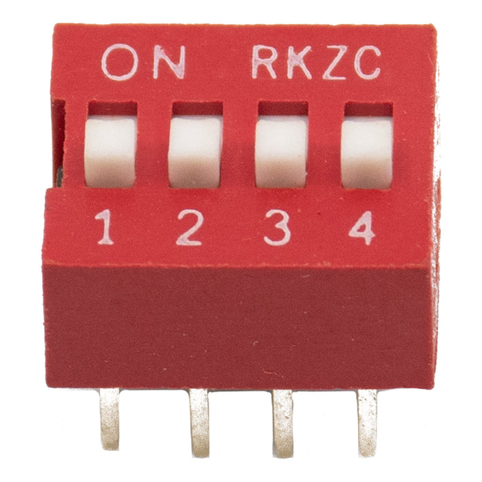 4 Positions DIP Switch