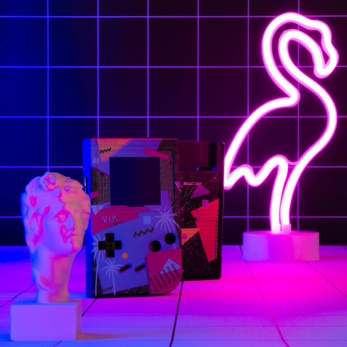 Neon Boy Game Boy Shell by Mizucat