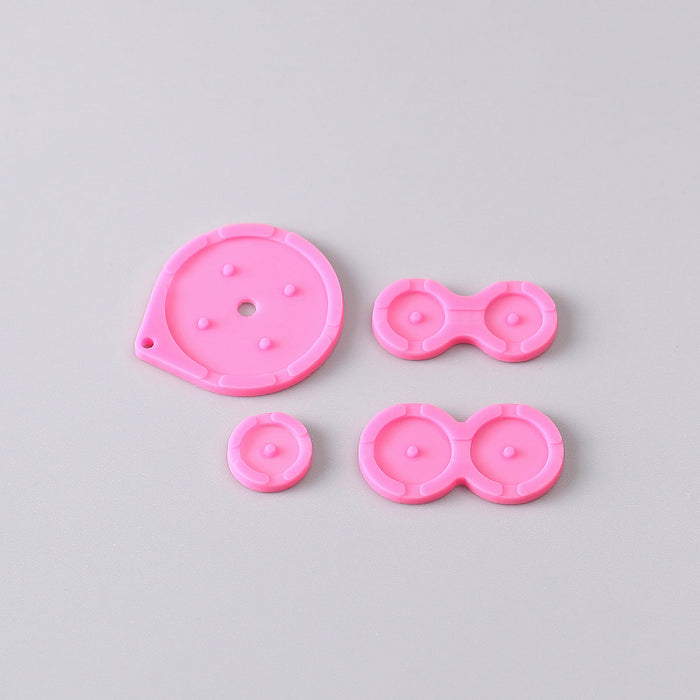 Funny Playing Silicone Pads for Game Boy Advance SP