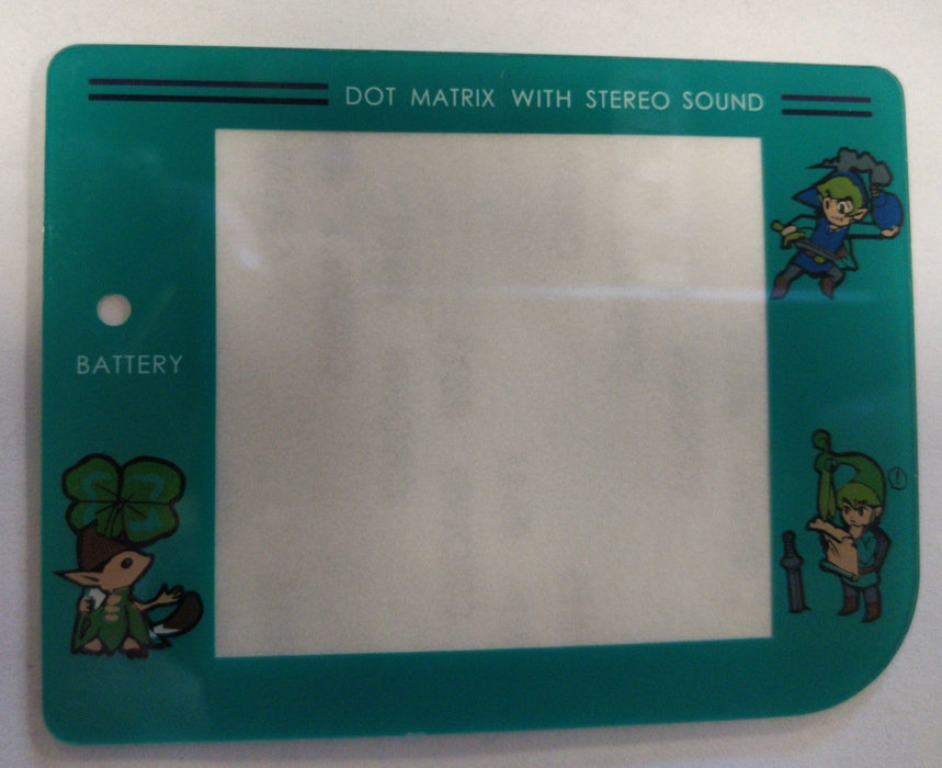 Plastic Screen Lens for Game Boy