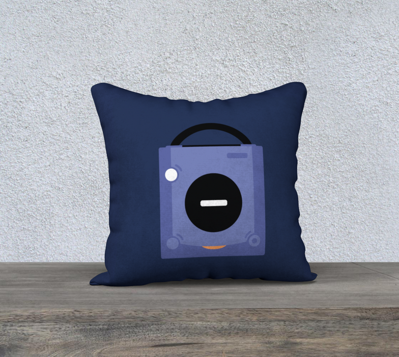 Gamecube Pillow (Deep Blue)