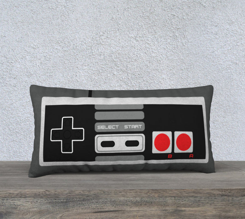 NES Controller Large Pillow