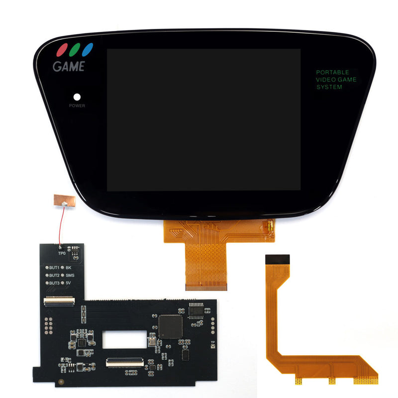 Laminated 3.5" 640x480 HD Retro Pixel IPS LCD Kit For For SEGA Game Gear