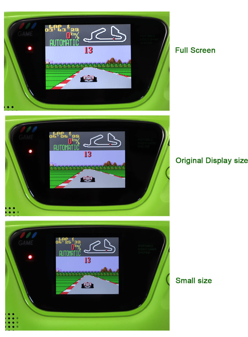 Laminated 3.5" 640x480 HD Retro Pixel IPS LCD Kit For For SEGA Game Gear