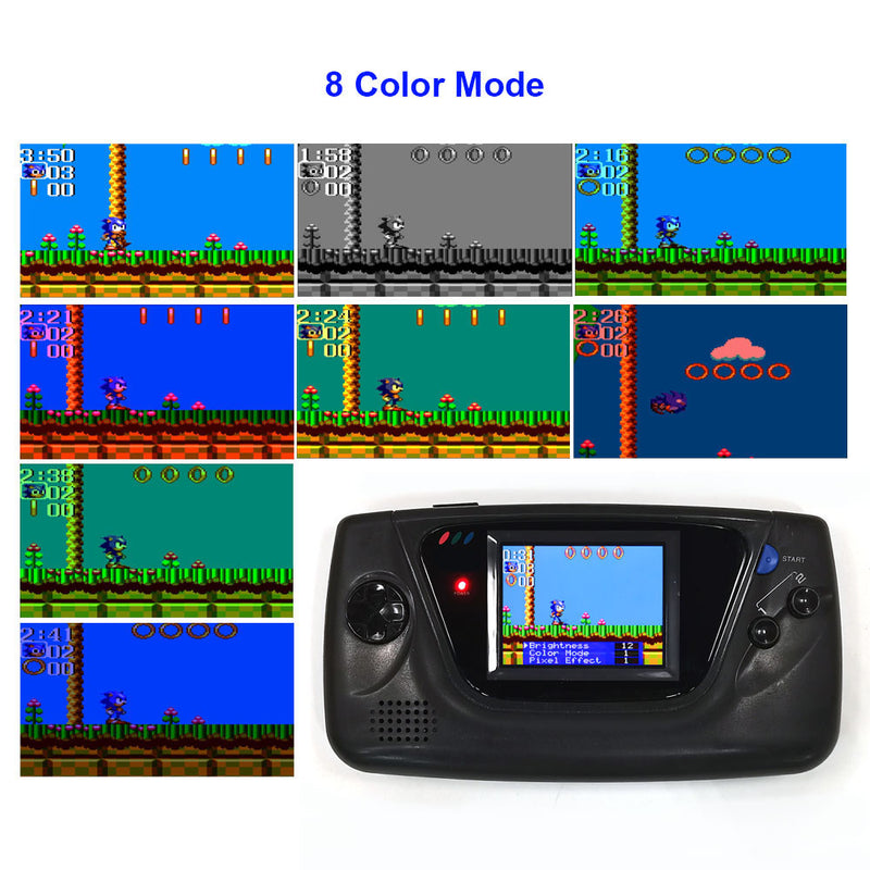 3.5" 640x480 Retro Pixel HD IPS LCD Kit for for SEGA Game Gear