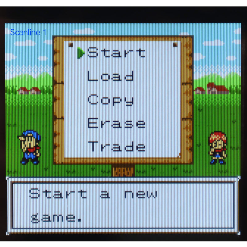 Drop in 2.45 Inch Backlight IPS LCD Kit for Game Boy Color