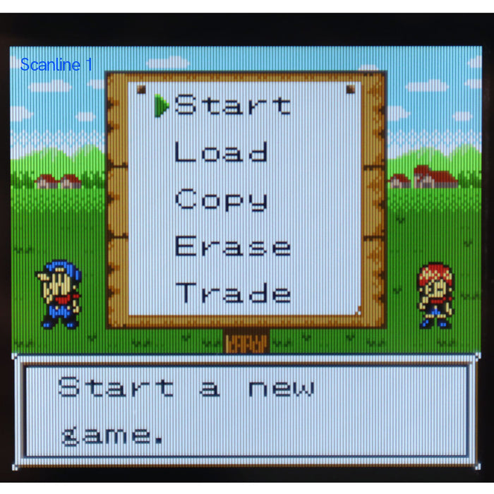 Kit d'écran LCD IPS rétroéclairé de 2,45 pouces à installer sur Game Boy Color