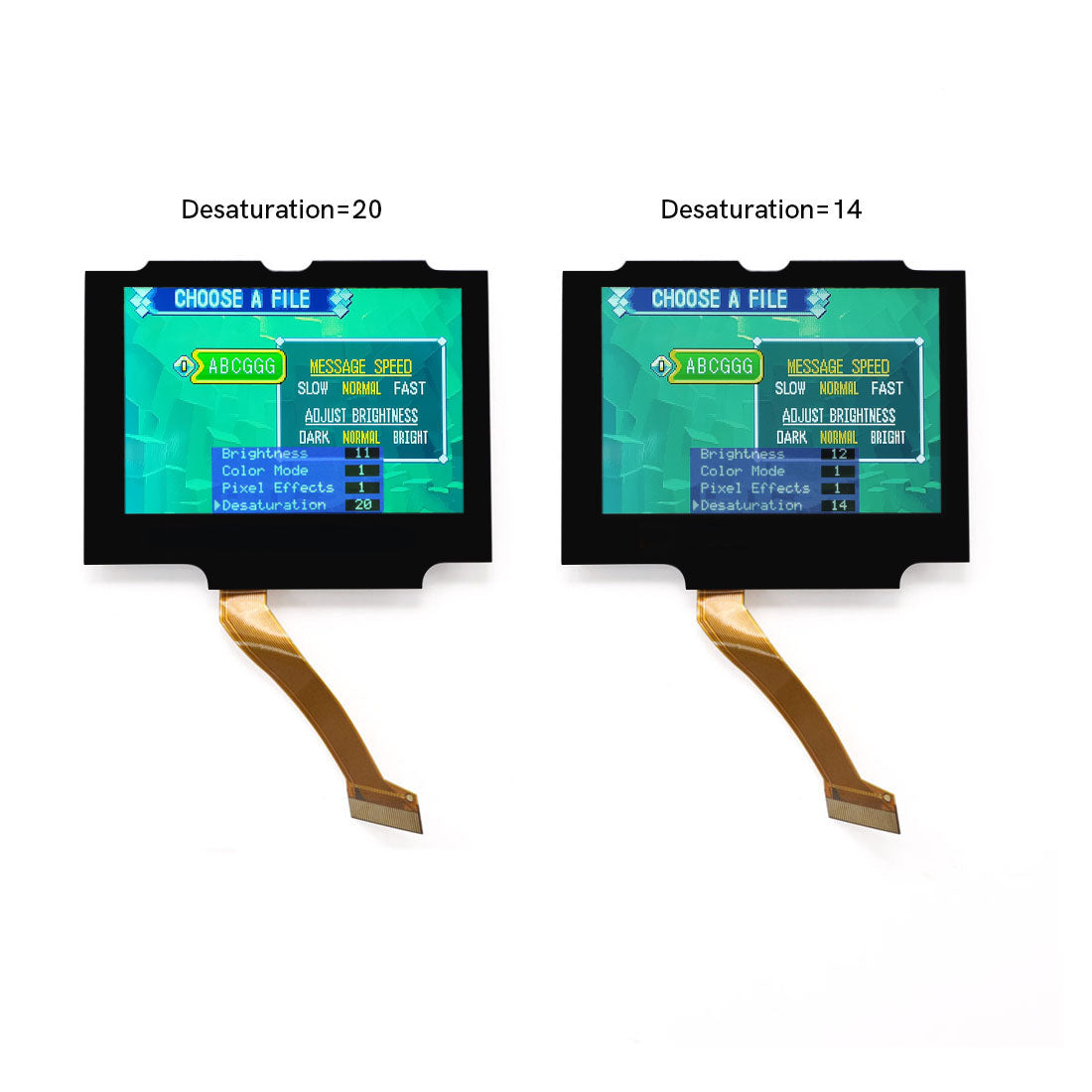 V5 IPS LCD Backlight Kit with Laminated Lens and OSD Kit for Game Boy ...