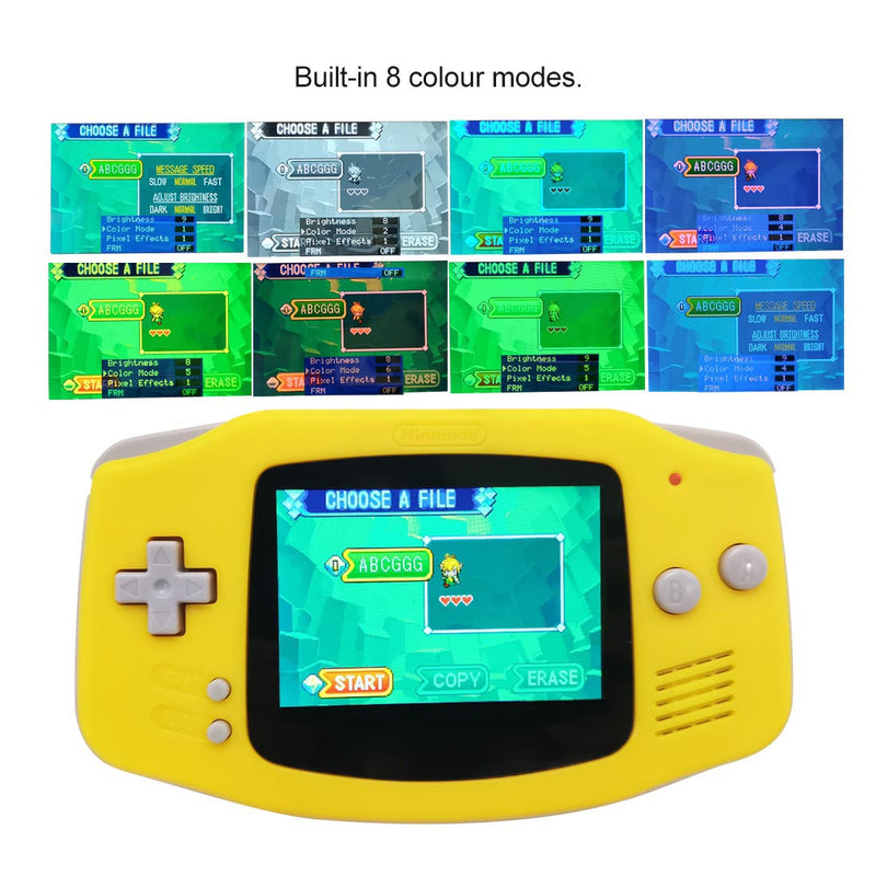 V5 IPS LCD Backlight Kit with Laminated Lens and OSD Kit for Game Boy Advance