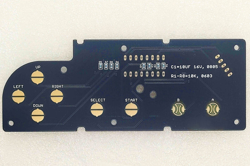 Helder's Game Tech NES Replacement Controller PCBs