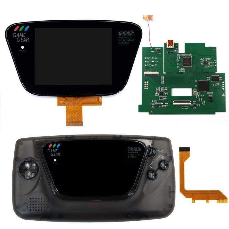 Laminated 3.5" 640x480 HD Retro Pixel IPS LCD Kit For For SEGA Game Gear with HDMI