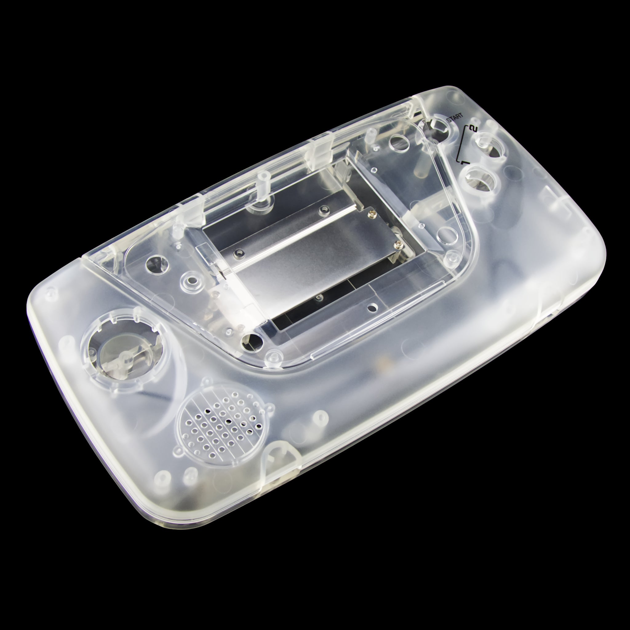 SEGA GAME GEAR カスタム本体 クリアシェル Hispeedido Shell for Sega Game Gear — Retro Modding