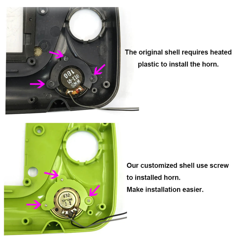 Hispeedido Shell for Sega Game Gear