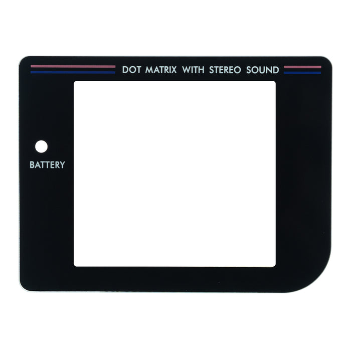 Dot Matrix Glass Screen Lens for Game Boy