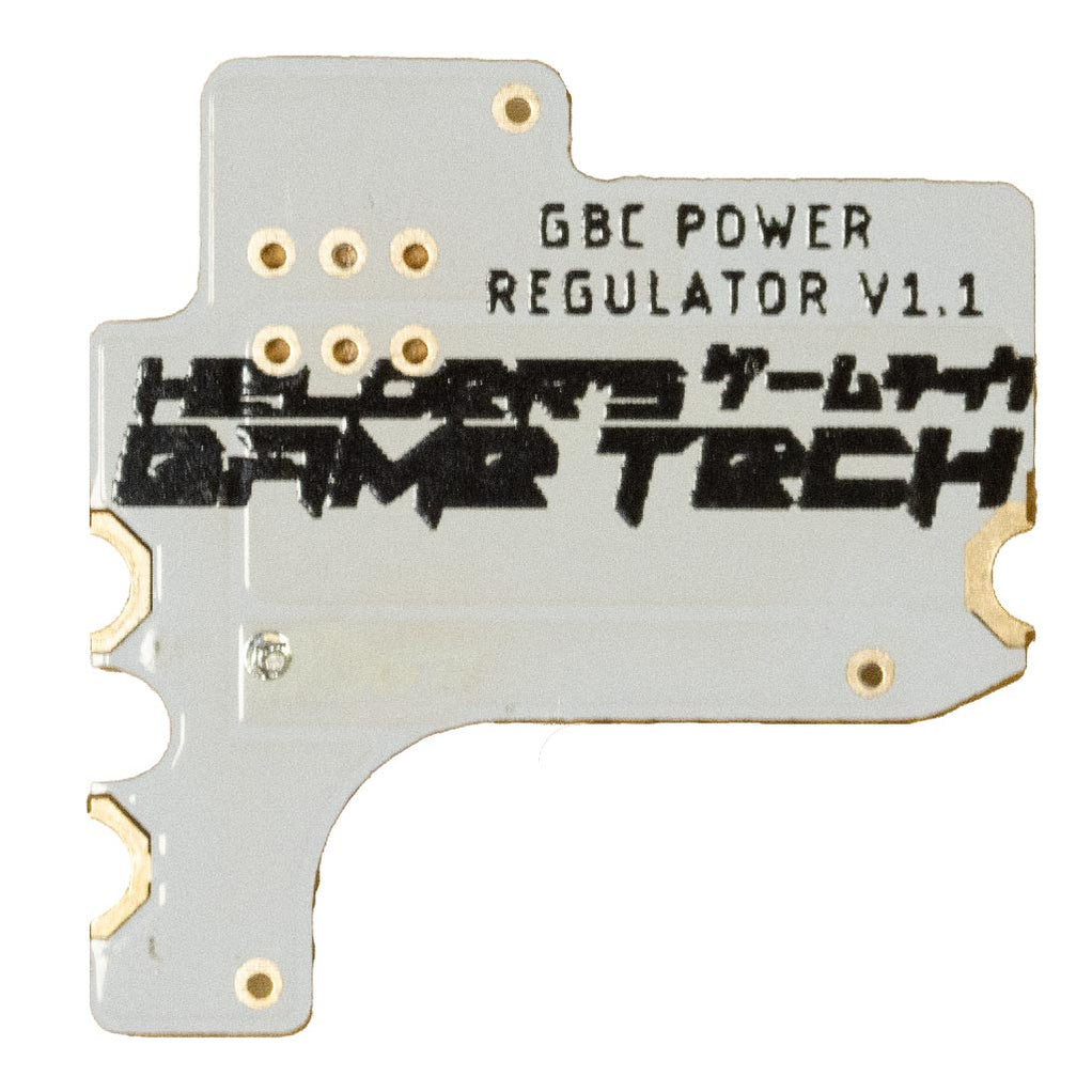 Helder's Game Tech GBC Power Regulator — Retro Modding