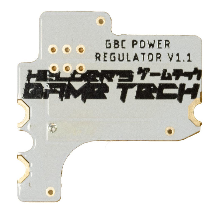 Helder's Game Tech GBC Power Regulator