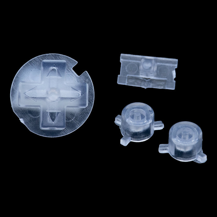Clear Game Boy Pocket Buttons