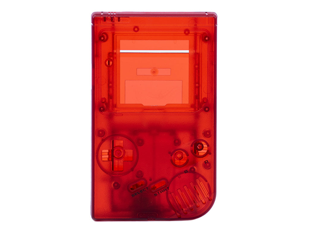 Fire Shell Game Boy Micro Game Boy DMG Replacement Shell / Housing — Retro Modding
