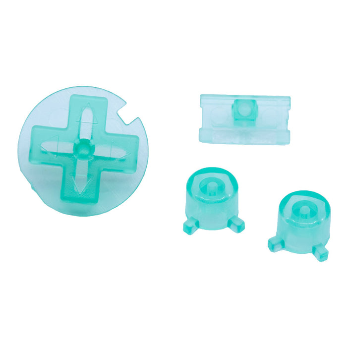 Clear Turquoise Game Boy Pocket Buttons