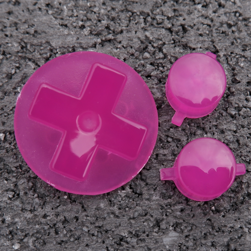 Pocket Rock Buttons for Game Boy