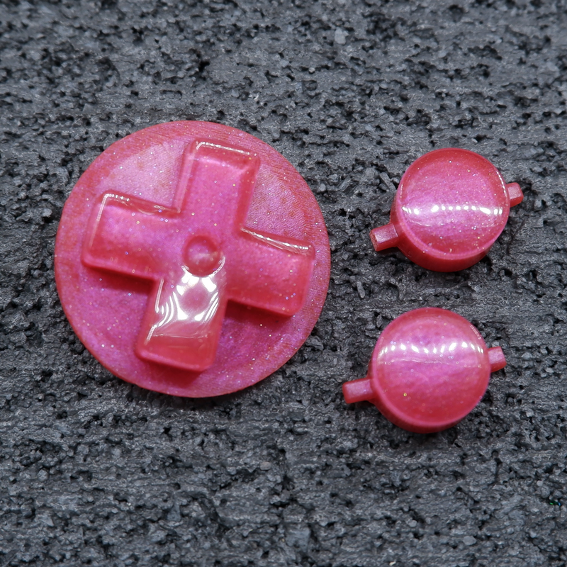 Pocket Rock Buttons for Game Boy