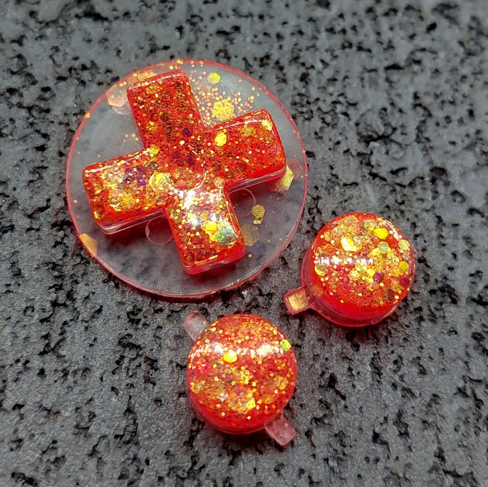 Pocket Rock Buttons for Game Boy
