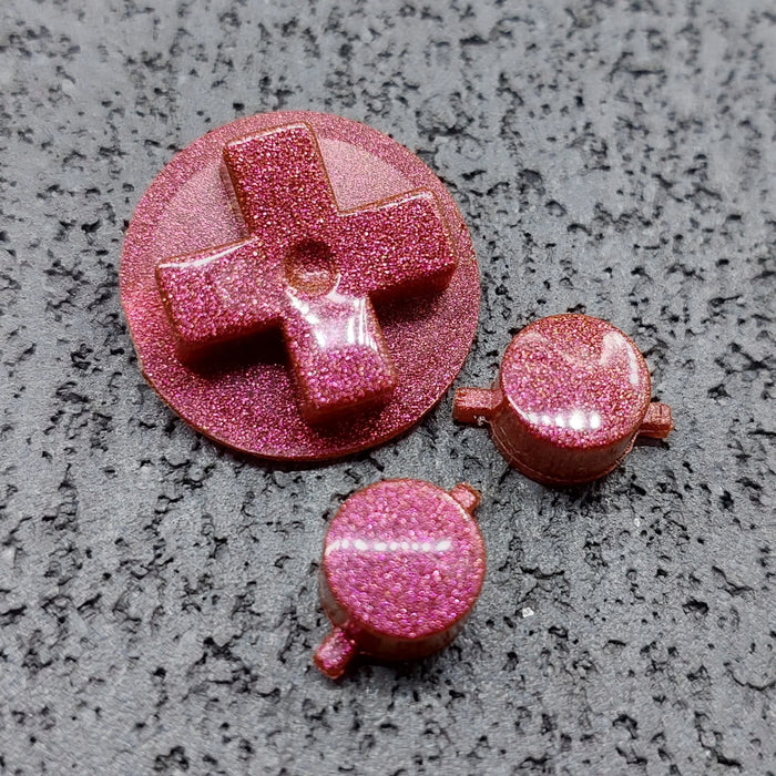 Pocket Rock Buttons for Game Boy