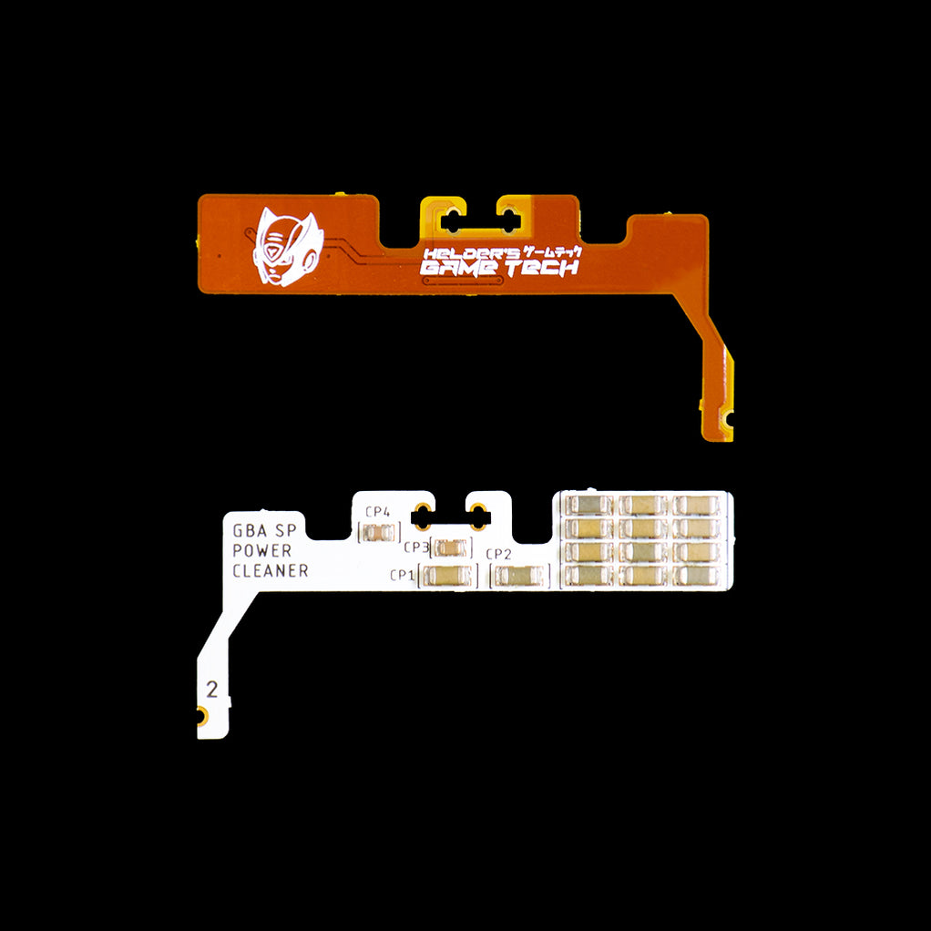 Helder's Game Tech SP Power Cleaner — Retro Modding