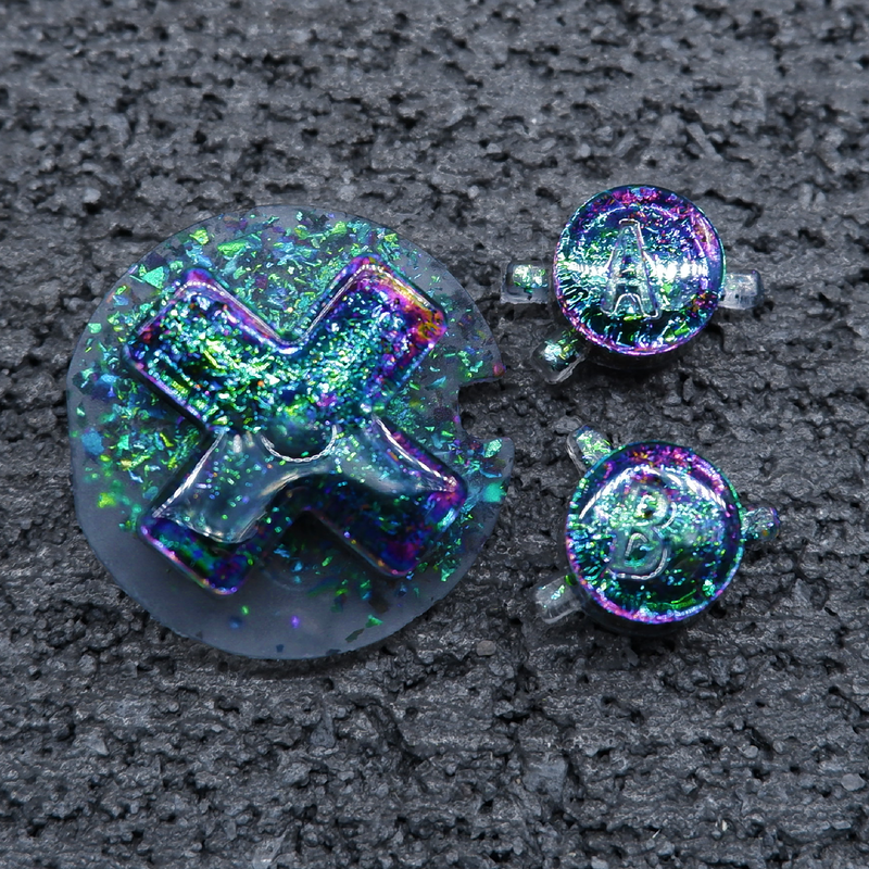 Pocket Rock Buttons for Game Boy Color
