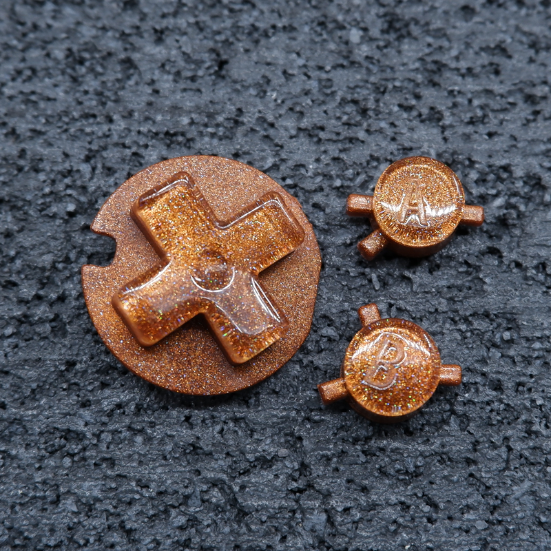 Pocket Rock Buttons for Game Boy Color