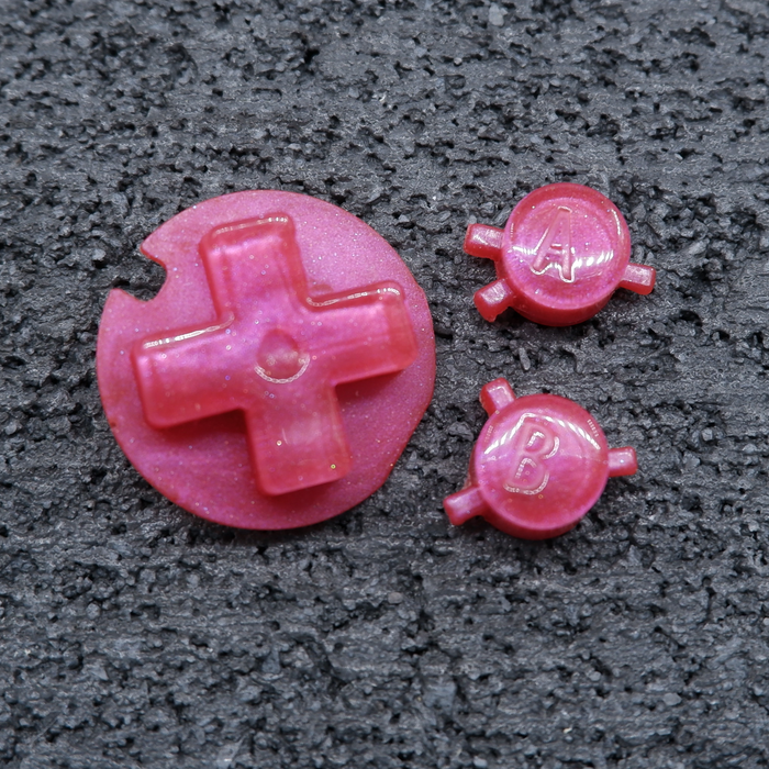 Pocket Rock Buttons for Game Boy Color