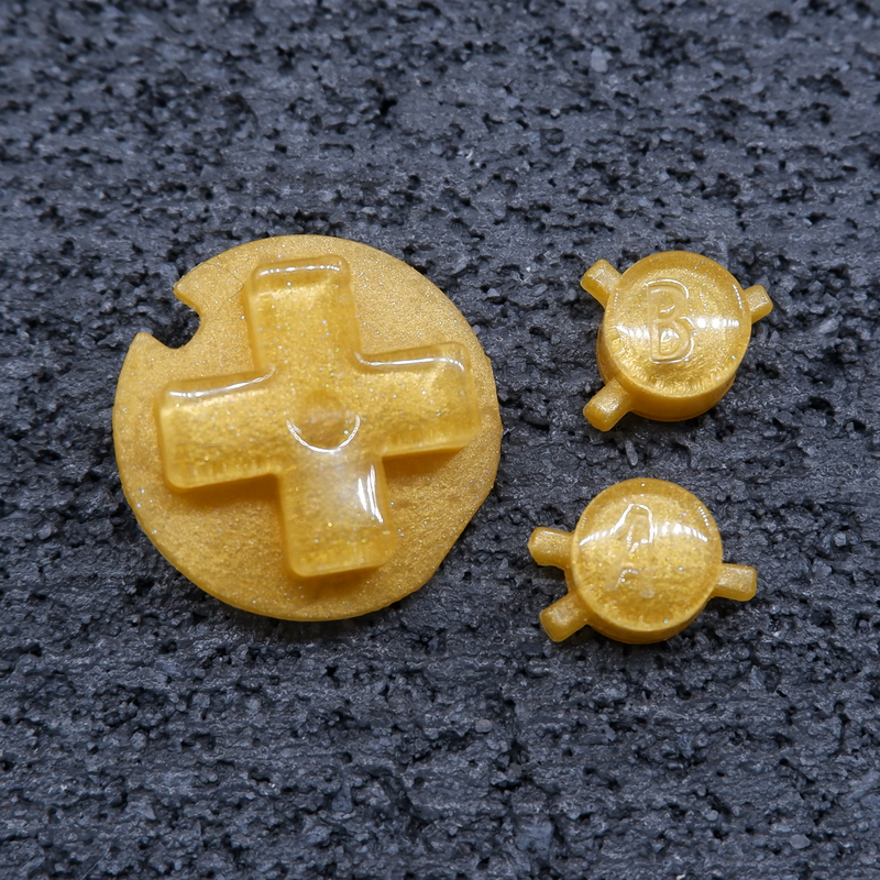 Pocket Rock Buttons for Game Boy Color