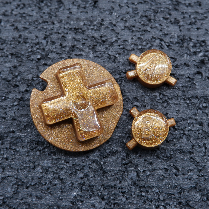 Pocket Rock Buttons for Game Boy Color