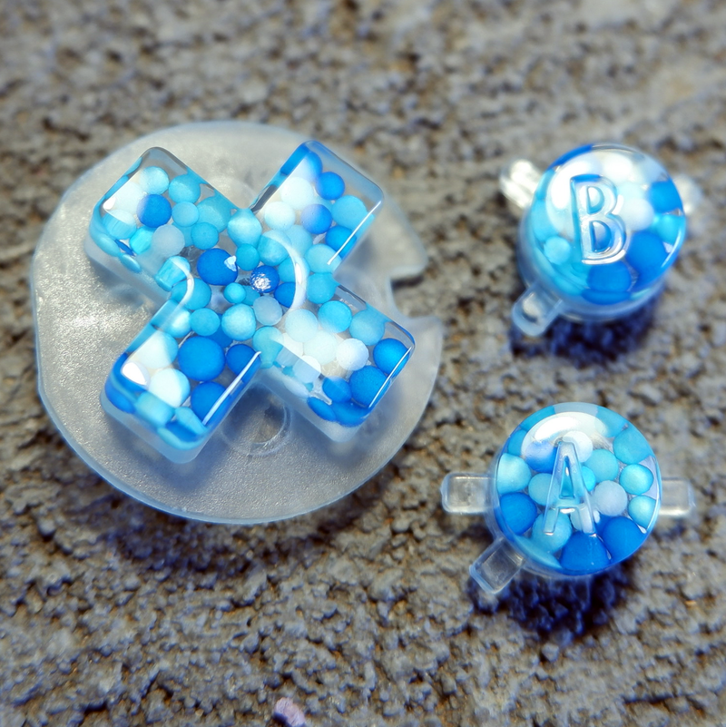 Pocket Rock Buttons for Game Boy Color