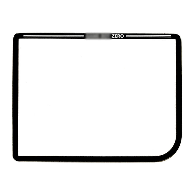 Lentille d'écran en verre pour Game Boy Zero 2,5 mm Bordure