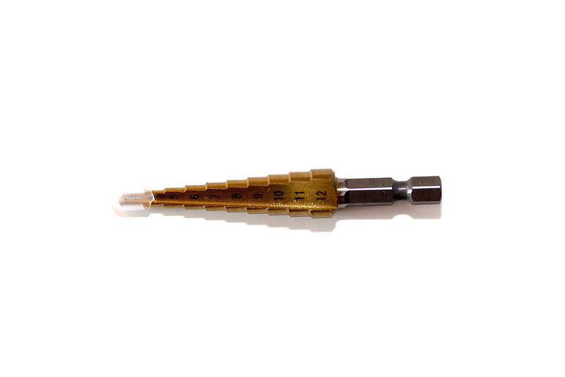 Foret étagé en titane (3 mm - 12 mm)