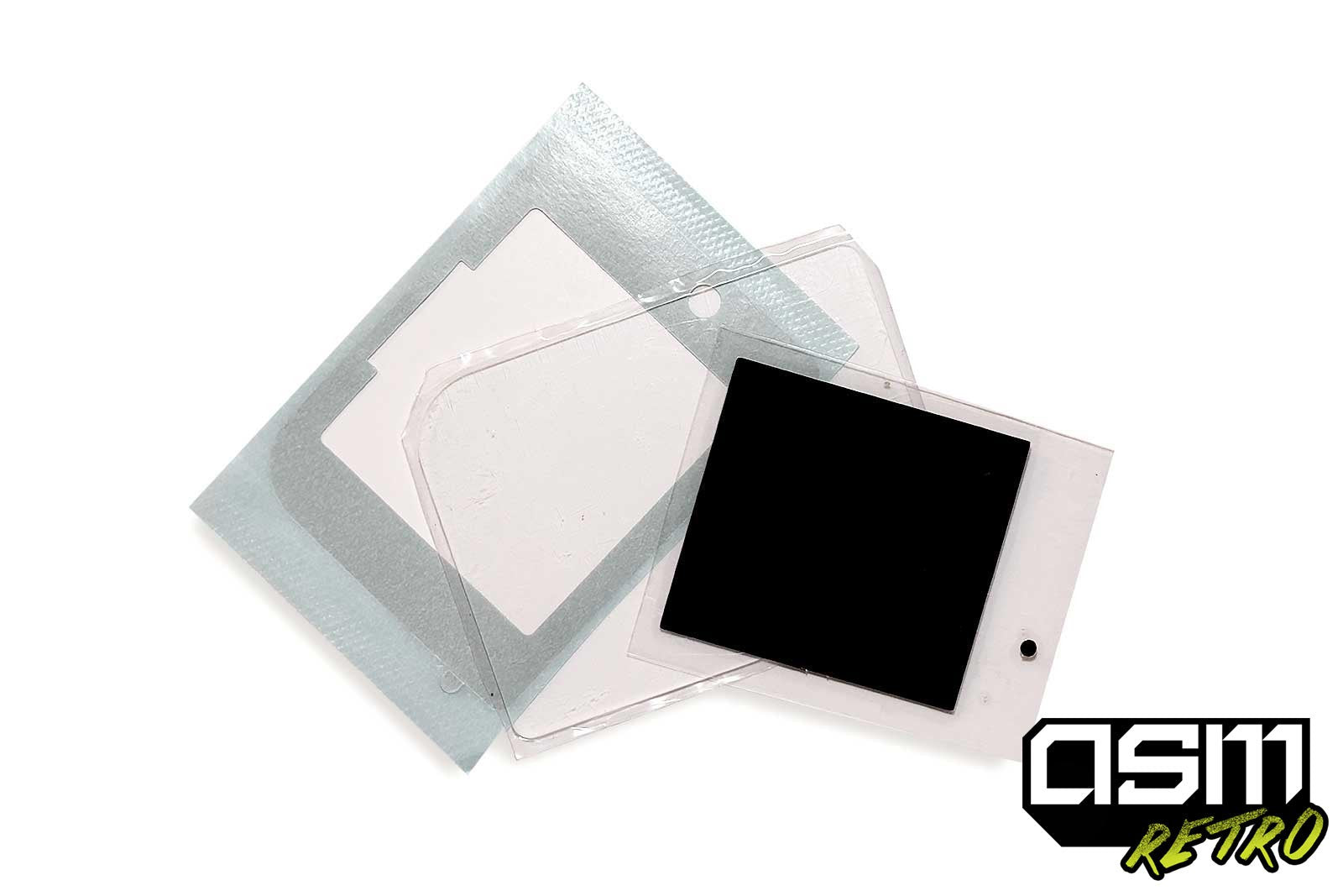 Game Boy DMG Clear DIY Screen Lens / Cover Kit — Retro Modding