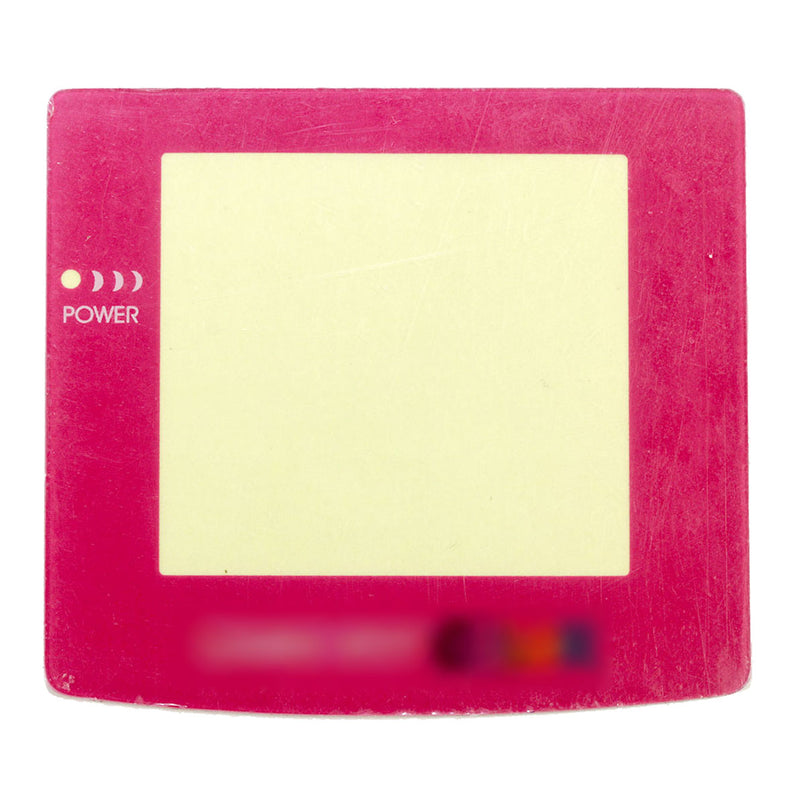 Plastic Screen Lens for Game Boy Color