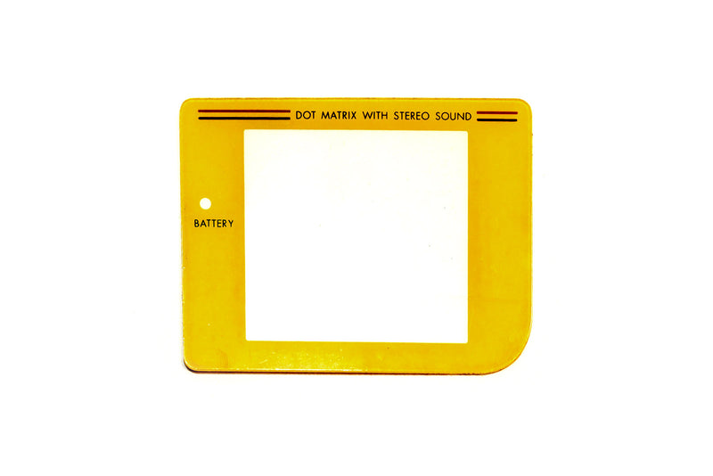 Budget Plastic Screen Lens for Game Boy