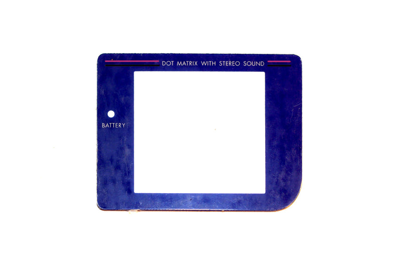 Budget Plastic Screen Lens for Game Boy