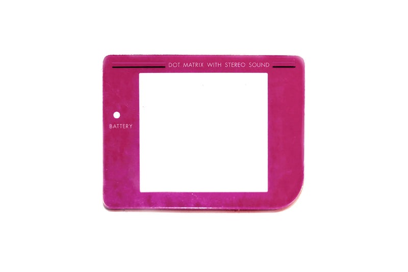 Budget Plastic Screen Lens for Game Boy