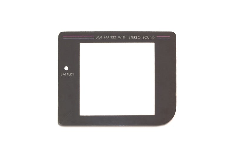 Budget Plastic Screen Lens for Game Boy