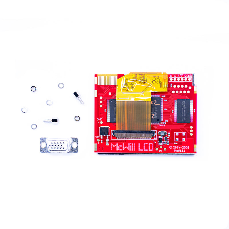 mc upgrade gear McWill's LCD Upgrade for Sega Game Gear — Retro Modding