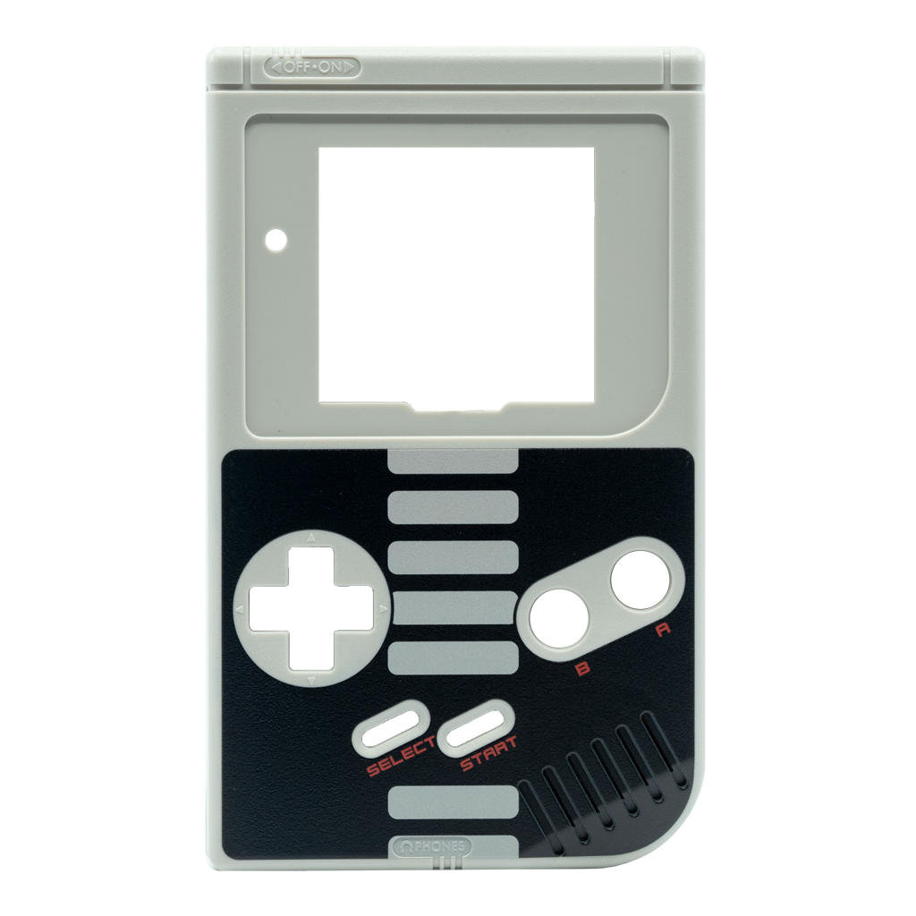 NES Themed Shell for Game Boy Retro Modding