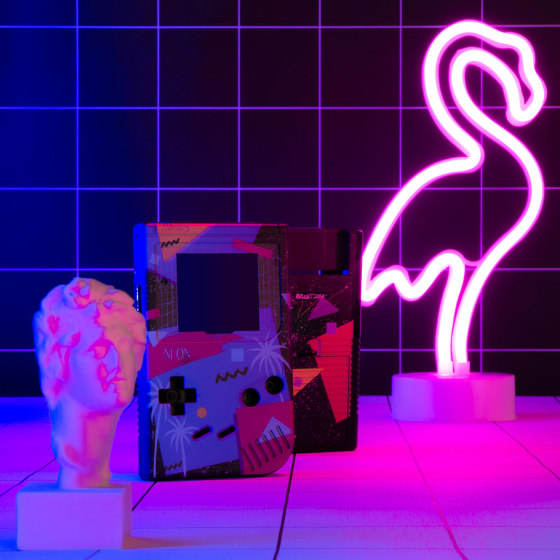 Neon Boy Game Boy Shell by Mizucat