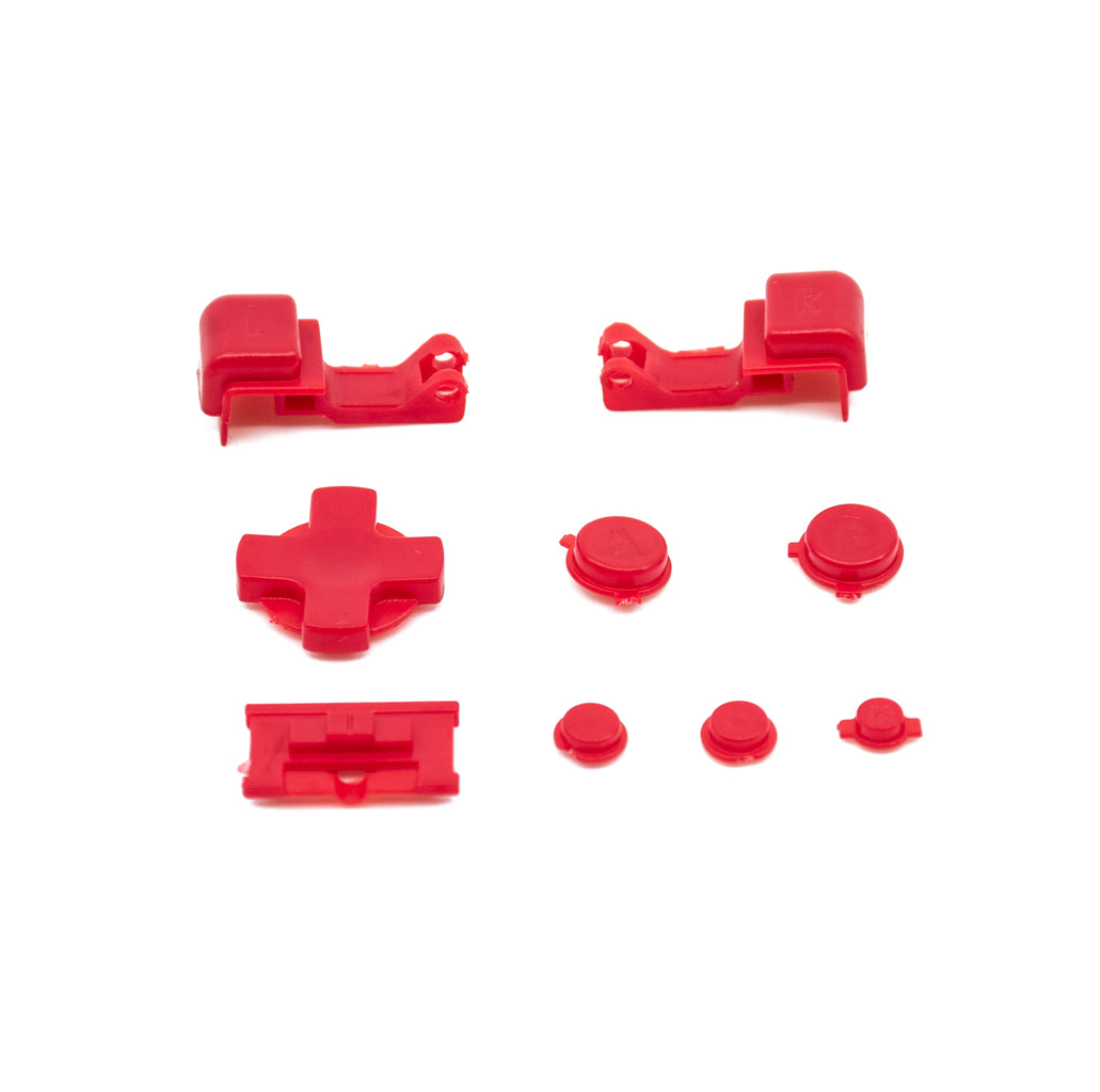 Game Boy Advance SP Replacement Buttons — Retro Modding
