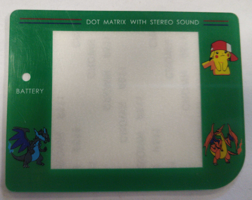 Plastic Screen Lens for Game Boy