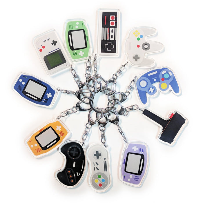 Video Game Consoles / Controllers Keychains