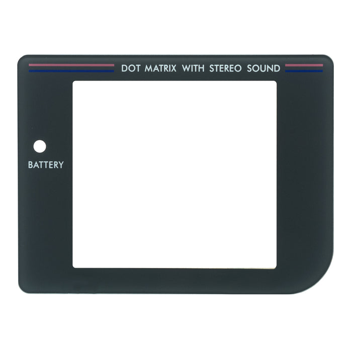 Dot Matrix Glass Screen Lens for Game Boy
