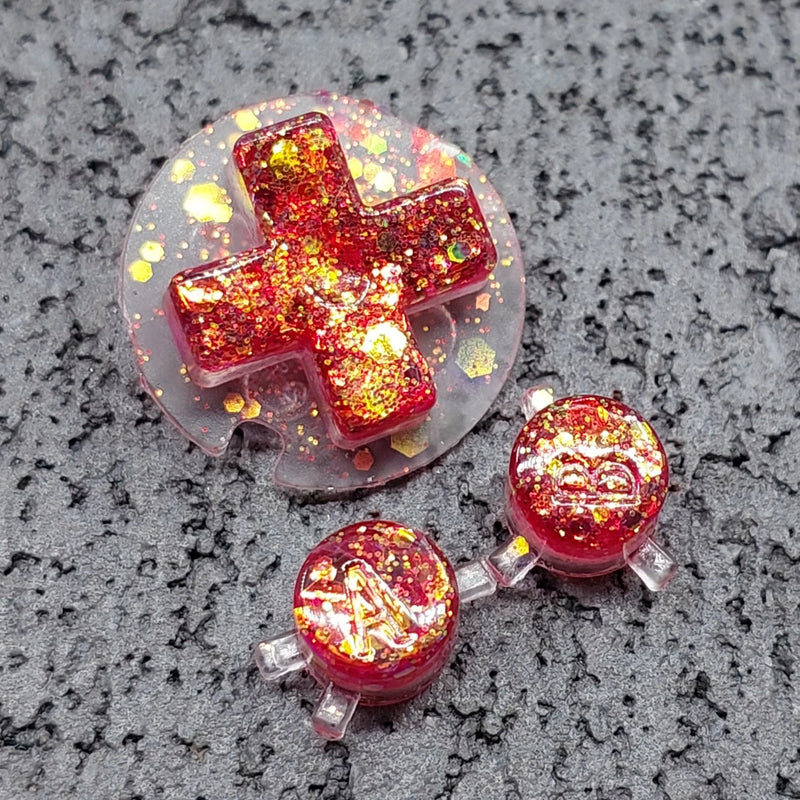 Pocket Rock Buttons for Game Boy Color